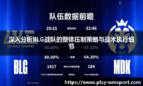 深入分析BLG战队的整体压制策略与战术执行细节